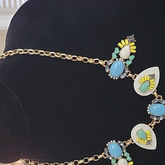J. Crew Multicolor Crystal Necklace - Picture 3 of 7
